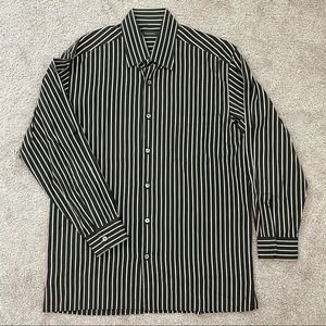 Ermenegildo Zegna stripped cotton dress shirt